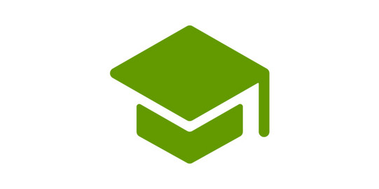 Piktogramm eines Doktorhutes